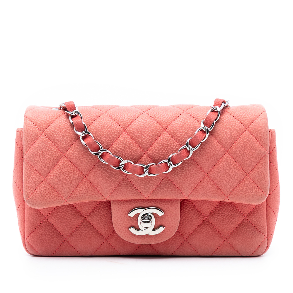Pre-Loved Chanel Mini Rectangular Classic Caviar Single Flap - Picture 1 of 7